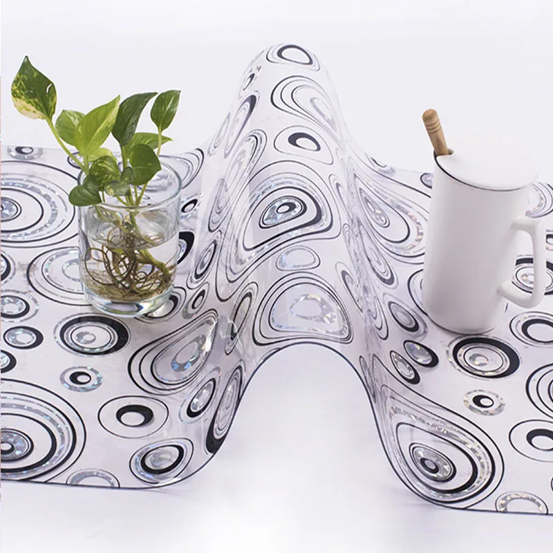 European Classical 1.5mm Strong PVC Waterproof Plastic Tablecloth Korean Transparent Table Cover Kitchen Dining Table Mat
European Classical 1.5mm Strong PVC Waterproof Plastic Tablecloth Korean Transparent Table Cover Kitchen Dining Table Mat