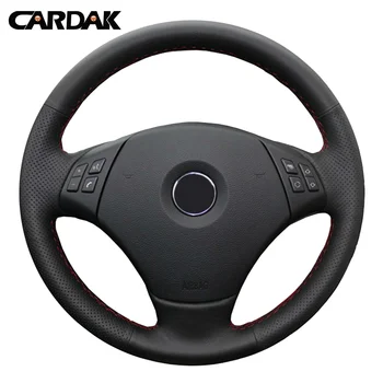 CARDAK Black Artificial Leather DIY Hand-stitched Car Steering Wheel Cover for BMW E90 320 318i 320i 325i 330i 320d X1 
CARDAK Black Artificial Leather DIY Hand-stitched Car Steering Wheel Cover for BMW E90 320 318i 320i 325i 330i 320d X1