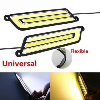 2 Pcs Daytime Running Light Waterproof COB DRL LED Car Lamp Driving Turn Signal Lights Auto Universal Car Styling Led DRL Lamp
2 Pcs Daytime Running Light Waterproof COB DRL LED Car Lamp Driving Turn Signal Lights Auto Universal Car Styling Led DRL Lamp