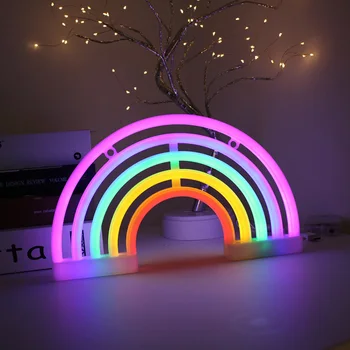 Fashion LED Rainbow Sign Rainbow Light Lamp Neon Bulb Tube For Dorm Decor Rainbow Neon Decor Neon Lamp Wall Christmas Decor
Fashion LED Rainbow Sign Rainbow Light Lamp Neon Bulb Tube For Dorm Decor Rainbow Neon Decor Neon Lamp Wall Christmas Decor