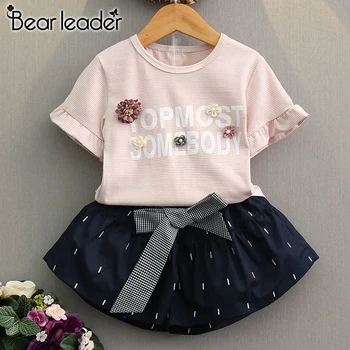 Bear Leader New Children Clothing Sets Letter Kids Gir Suits Floral T-shirt Pants 2Pcs Kids Outfits Bow Pants Girls Clothes
Bear Leader New Children Clothing Sets Letter Kids Gir Suits Floral T-shirt Pants 2Pcs Kids Outfits Bow Pants Girls Clothes