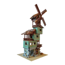 MOC Seaside Windmill House Building Blocks Kit Old Mill By the Sea Architecture Bricks Assemble Model Idea Toy For Children Gift
MOC Seaside Windmill House Building Blocks Kit Old Mill By the Sea Architecture Bricks Assemble Model Idea Toy For Children Gift