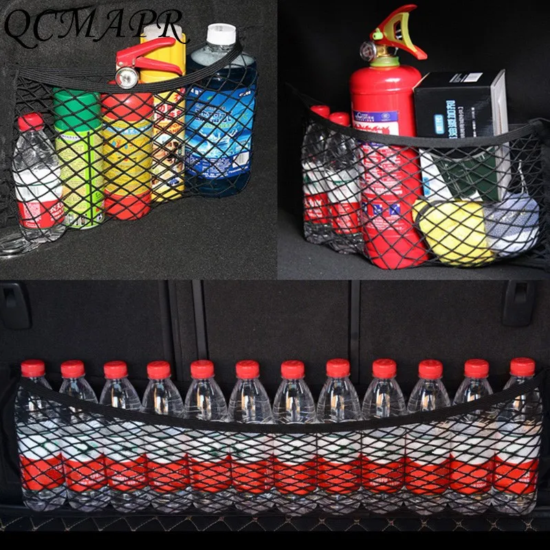 Universal2-Layer Car Storage Net Universal Mesh Organizer Pouch Bag for Car Trunk 1Pcs Black Mesh Trunk Car Organizer Net Goods
Universal2-Layer Car Storage Net Universal Mesh Organizer Pouch Bag for Car Trunk 1Pcs Black Mesh Trunk Car Organizer Net Goods