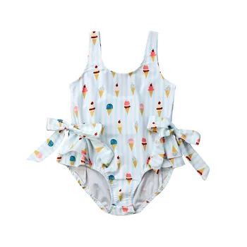 Toddler Ice Cream Print One Pieces Suit Baby girl Summer Beachwear Kid Baby Girl Swimwear Bow Swimsuit Swimming Clothes 
Toddler Ice Cream Print One Pieces Suit Baby girl Summer Beachwear Kid Baby Girl Swimwear Bow Swimsuit Swimming Clothes