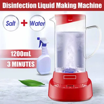 1.2L Household Electrolytic Disinfectant Water Manufacturing Machine Hypochlorous Generator Health Care Sterilization Machine
1.2L Household Electrolytic Disinfectant Water Manufacturing Machine Hypochlorous Generator Health Care Sterilization Machine
