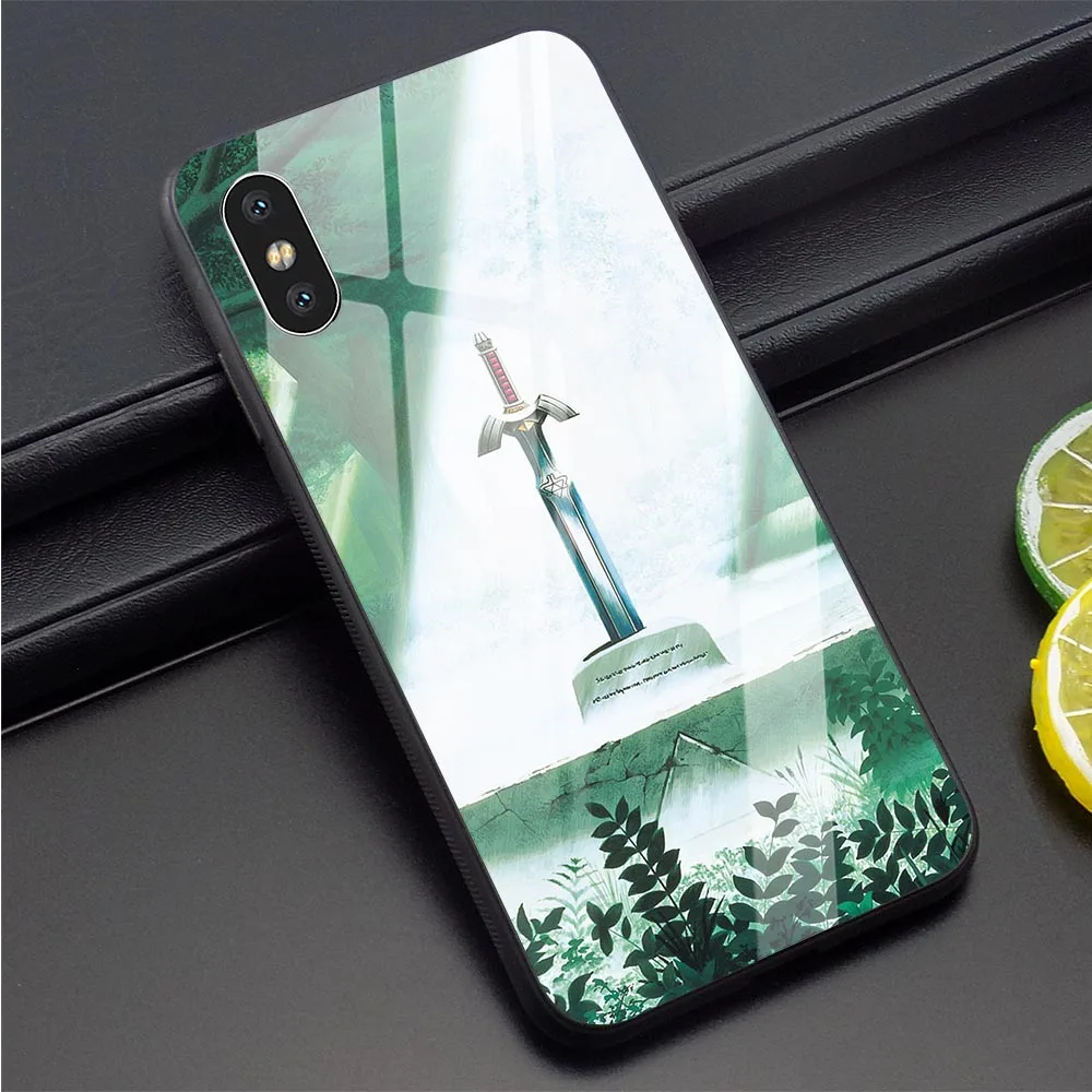 Ultra Thin The Legend of Zelda Tempered Glass Phone Case for iPhone 6 Plus Cover 7 XR X 8 5 6S 5S SE Xs Max Silicone
Ultra Thin The Legend of Zelda Tempered Glass Phone Case for iPhone 6 Plus Cover 7 XR X 8 5 6S 5S SE Xs Max Silicone