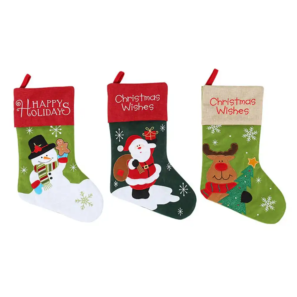 stockings mall window hanging ornaments christmas gifts