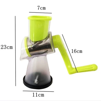 New Manual Roller Vegetable Slicer Cutter Potato Chopper Carrot Grater Detachable 3x Stainless Steel Blade Non-Slip Base Meat Gr
New Manual Roller Vegetable Slicer Cutter Potato Chopper Carrot Grater Detachable 3x Stainless Steel Blade Non-Slip Base Meat Gr