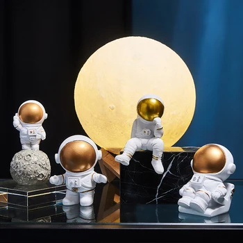 Miniature Space Man Creative Astronaut Sculpture Figurine Store Craft Desk Home Decoration Accessories Kid Birthday Gift Cartoon
Miniature Space Man Creative Astronaut Sculpture Figurine Store Craft Desk Home Decoration Accessories Kid Birthday Gift Cartoon