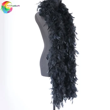 2Yards Fashion Dyed Black Turkey feather Boa 90Gram feathers Shawl Scarf For Wedding Party Clothing Decoraion Crafts
2Yards Fashion Dyed Black Turkey feather Boa 90Gram feathers Shawl Scarf For Wedding Party Clothing Decoraion Crafts
