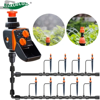 NEW Auto Watering Timer Drip Irrigation System Automatic Watering Kit Greenhouse Watering Systems Gardening Tools and Equipment
NEW Auto Watering Timer Drip Irrigation System Automatic Watering Kit Greenhouse Watering Systems Gardening Tools and Equipment