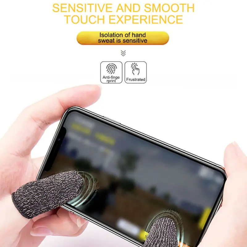 Чехол для пальцев дышащего игрового контроллера защита от пота Игровые перчатки