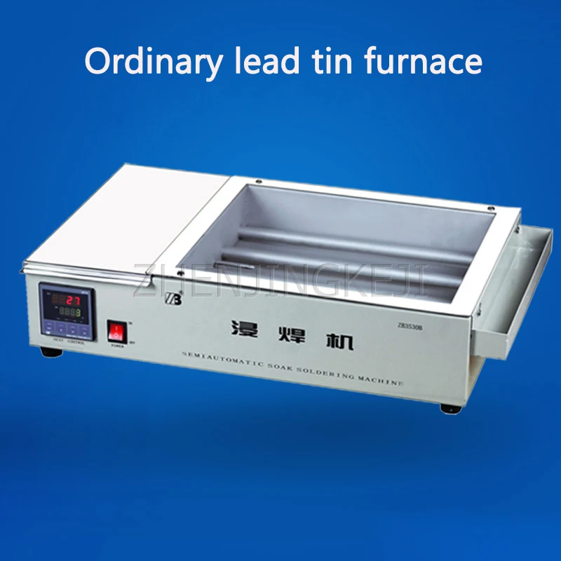 220V Lead-Free Dip Soldering Machine Thermal Heating Small Tin Melting Furnace Equipment Microcomputer Intelligent PID Control
220V Lead-Free Dip Soldering Machine Thermal Heating Small Tin Melting Furnace Equipment Microcomputer Intelligent PID Control