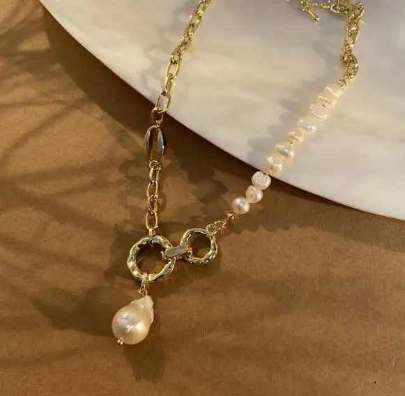 Новое поступление 2021, любимое жемчужное ожерелье, белый барокко, натуральный пресноводный уникальный жемчуг, Изящные Ювелирные изделия, очаровательный подарок для женщин
Новое поступление 2021, любимое жемчужное ожерелье, белый барокко, натуральный пресноводный уникальный жемчуг, Изящные Ювелирные изделия, очаровательный подарок для женщин