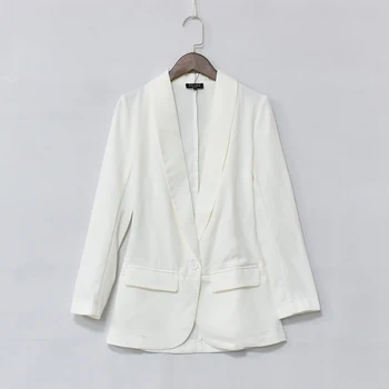 Blazer female Korean version of the British style autumn wear 2020 new temperament fashion white casual business formal wear
Blazer female Korean version of the British style autumn wear 2020 new temperament fashion white casual business formal wear
