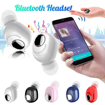 Wireless Earphone Bluetooth 5.0 Miniature High Performance Sports Headset in-Ear with Microphone Blueteeth Headset Earbuds
Wireless Earphone Bluetooth 5.0 Miniature High Performance Sports Headset in-Ear with Microphone Blueteeth Headset Earbuds
