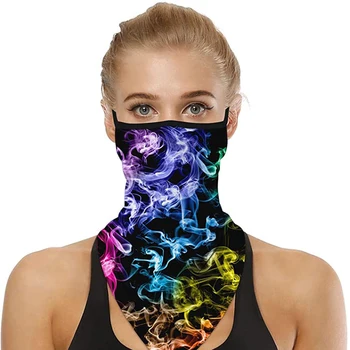 3D Printed Neck Gaiters Bandana Washable Reusables Mask with Ears Loops Face Scarf Cotton Masks For Cycling Running Anti-dust
3D Printed Neck Gaiters Bandana Washable Reusables Mask with Ears Loops Face Scarf Cotton Masks For Cycling Running Anti-dust