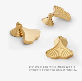 Personality creative pendant single hole brass handle Nordic wardrobe door handle drawer ginkgo leaf light luxury simple
Personality creative pendant single hole brass handle Nordic wardrobe door handle drawer ginkgo leaf light luxury simple