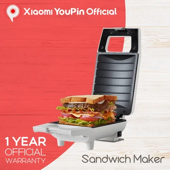Youpin Pinlo Mini Sandwich Maker Bread Toaster Curved Surface Multifunction Breakfast Machine Frying Egg Non-stick Coating BBQ
Youpin Pinlo Mini Sandwich Maker Bread Toaster Curved Surface Multifunction Breakfast Machine Frying Egg Non-stick Coating BBQ