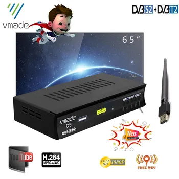 NEW DVB-T2 DVB-S2 Receiver Europe Decoder Combo DVB T2 TV Tuner DVB S2 Satellite TV Receiver Support youtube with WIFI Rreceptor
NEW DVB-T2 DVB-S2 Receiver Europe Decoder Combo DVB T2 TV Tuner DVB S2 Satellite TV Receiver Support youtube with WIFI Rreceptor