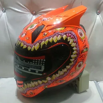 Free shipping orange helmet off road professional full face motorcycle helmet with horns motocross rally racing helmet
Free shipping orange helmet off road professional full face motorcycle helmet with horns motocross rally racing helmet