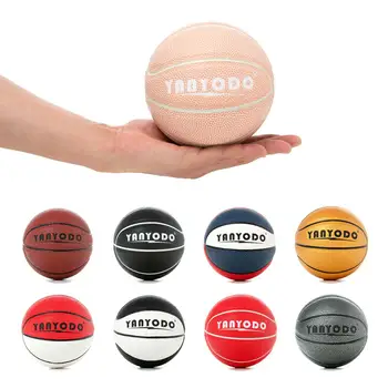 Pink Game Basketball Mini Size 5.5" Training Baby Basketball Soft Sports Toy Ball for IndoorKids Multiple Colour Basketball
Pink Game Basketball Mini Size 5.5" Training Baby Basketball Soft Sports Toy Ball for IndoorKids Multiple Colour Basketball