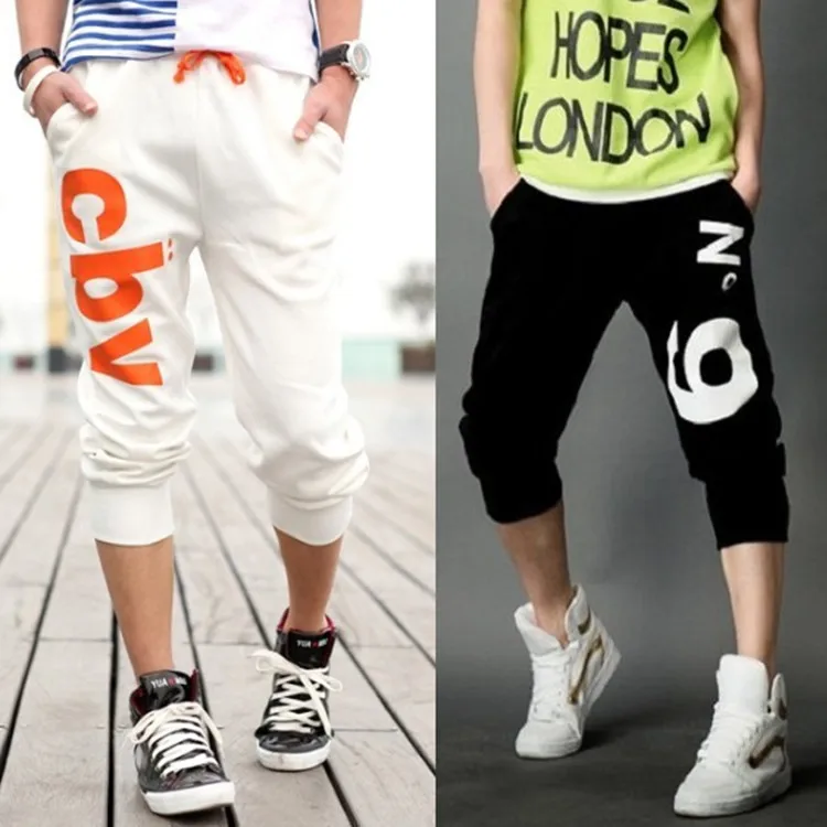 2018 Stall Summer New Style Capri Pants Casual Harem Athletic Pants Men's Korean-style Middle School Students Breeches
2018 Stall Summer New Style Capri Pants Casual Harem Athletic Pants Men's Korean-style Middle School Students Breeches
