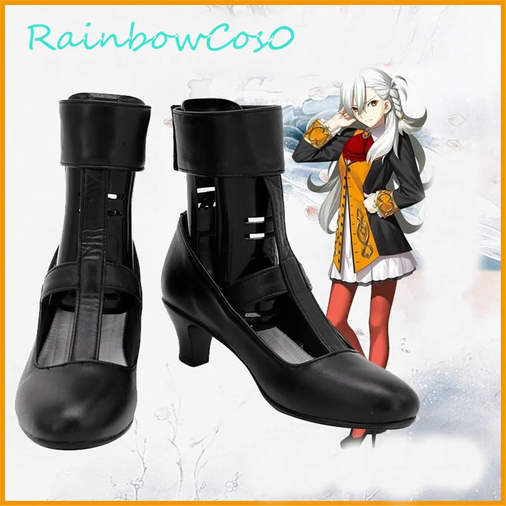 

Fate Grand Order Olgamally Asmireid Animsphere Cosplay Shoes Boots Game Anime Halloween RainbowCos0 W1493