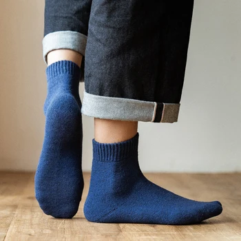 Korean Plush Mid-Calf Thicken Socks Polyester Breathable Men Socks Warm Anklet Terry Socks Autumn Winter Room Sock 6 Colors
Korean Plush Mid-Calf Thicken Socks Polyester Breathable Men Socks Warm Anklet Terry Socks Autumn Winter Room Sock 6 Colors