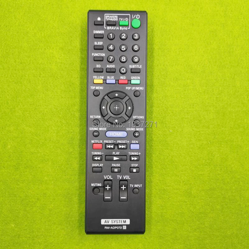 new original remote control rm-adp072 for sony BDV-N790W E385 E390 E490 HBD-E190 N790W E385 E390 E490 TA-SA300WR Home Theater
new original remote control rm-adp072 for sony BDV-N790W E385 E390 E490 HBD-E190 N790W E385 E390 E490 TA-SA300WR Home Theater