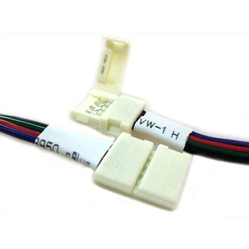 LEDLUX CL0557 4 PCs 12mm for close Led Smd RGB strip connector 5050 connector without soldering
LEDLUX CL0557 4 PCs 12mm for close Led Smd RGB strip connector 5050 connector without soldering
