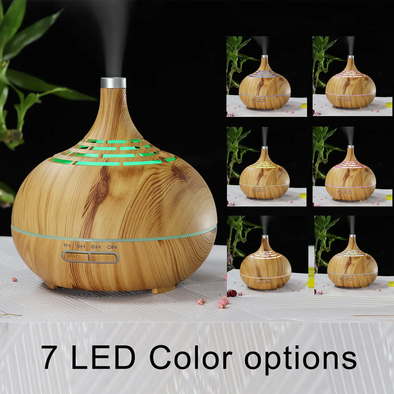 Hollow Aromatherapy Machine 400ml Humidifier Aroma Humidifier Creative Remote Control Wood Grain Fragrance Lamp
Hollow Aromatherapy Machine 400ml Humidifier Aroma Humidifier Creative Remote Control Wood Grain Fragrance Lamp