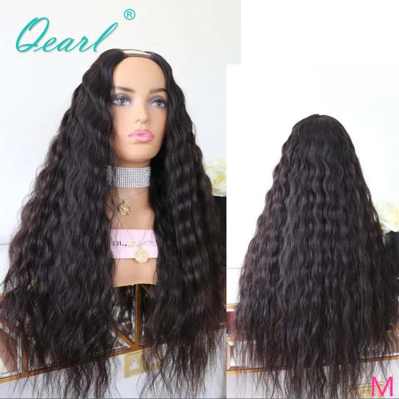 Water Wave Human Hair Wig 2x4 U Part Wigs for Women Glueless Brazilian Remy Hair 150% 180% Long Hair Qearl
Water Wave Human Hair Wig 2x4 U Part Wigs for Women Glueless Brazilian Remy Hair 150% 180% Long Hair Qearl