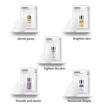 Lanbena Hyaluronic Acid Vitamin C Face Mask Serum Blueberry Sheet Mask Moisturize Whitening Water-locking Skin Care
Lanbena Hyaluronic Acid Vitamin C Face Mask Serum Blueberry Sheet Mask Moisturize Whitening Water-locking Skin Care