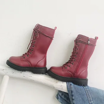 2019 Winter Kid's Shoes Boots ZIP Solid Round Toe Casual Neutral Flat Heels Non-slip Riding Boots HY-777
2019 Winter Kid's Shoes Boots ZIP Solid Round Toe Casual Neutral Flat Heels Non-slip Riding Boots HY-777