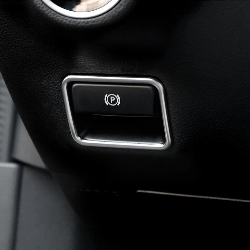 Car-styling Interior Electronic Handbrake frame Cover Trim Sticker for for A B Class GLE W166 GLS X166 CLA GLA W176
Car-styling Interior Electronic Handbrake frame Cover Trim Sticker for for A B Class GLE W166 GLS X166 CLA GLA W176