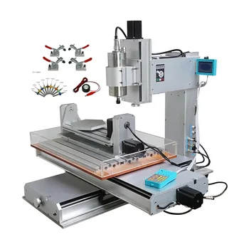 6040 cnc router 1500W spindle Ball Screw 5 axis cnc engraving cutting machine for metal aluminum Wood
6040 cnc router 1500W spindle Ball Screw 5 axis cnc engraving cutting machine for metal aluminum Wood