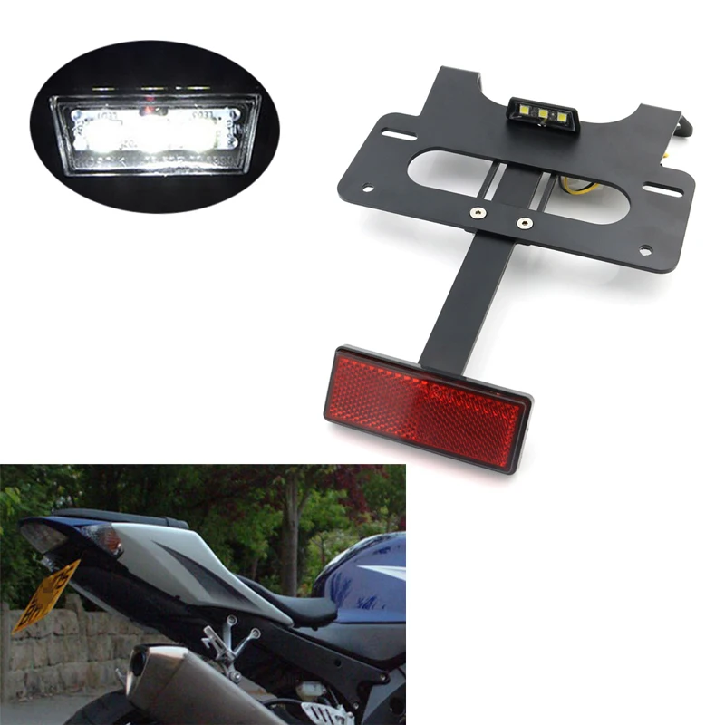 For Suzuki GSXR1000 GSX-R 1000 K5 K7 2005-2008 Tail Tidy Fender Eliminator Kit Number License Plate Holder Bracket Black 1 Set
For Suzuki GSXR1000 GSX-R 1000 K5 K7 2005-2008 Tail Tidy Fender Eliminator Kit Number License Plate Holder Bracket Black 1 Set