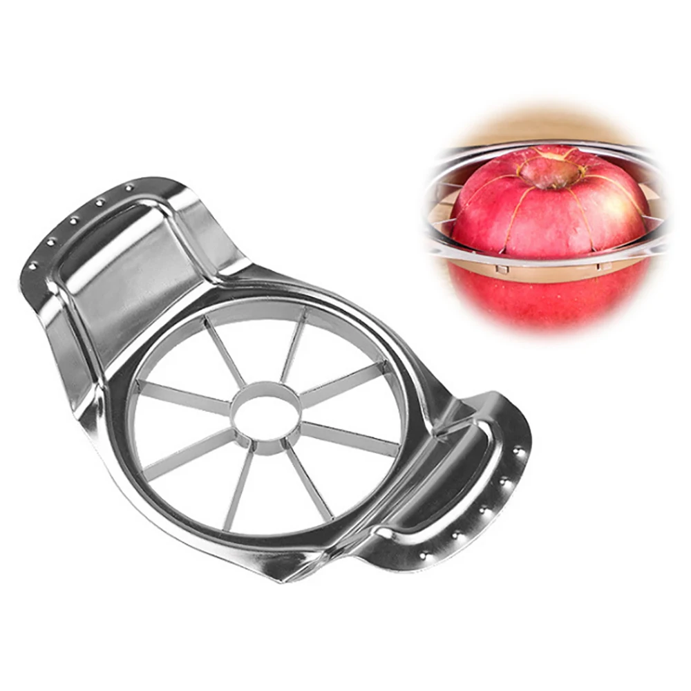 GODWJ Stainless Steel Apple Cutter Fruit Divider Large Size Fruit Cutter Core Separator Nuclear Slicer Kitchen Gadget
GODWJ Stainless Steel Apple Cutter Fruit Divider Large Size Fruit Cutter Core Separator Nuclear Slicer Kitchen Gadget