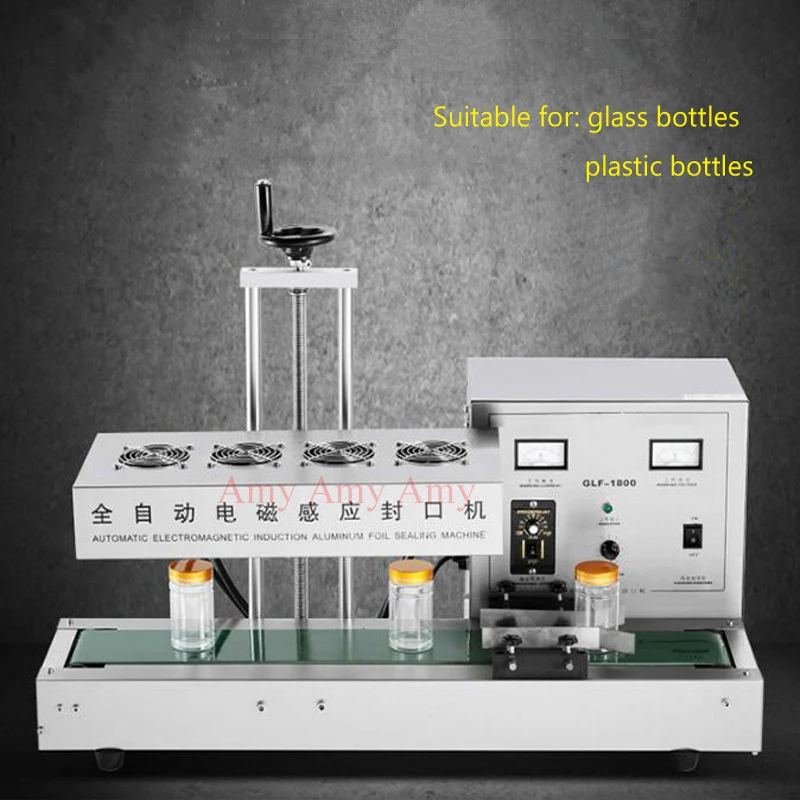 High Speed Automatic Stainless Steel Glass Jar Plastic Bottle Cap Induction Sealer Aluminum Foil Sealing Machine
High Speed Automatic Stainless Steel Glass Jar Plastic Bottle Cap Induction Sealer Aluminum Foil Sealing Machine
