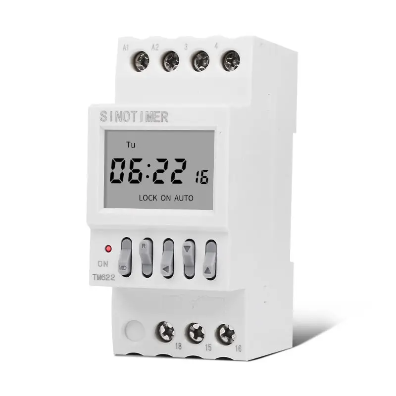Electronic Programmable Timer Switch Relay Microcomputer Digital DIN Rail Mount for tools
Electronic Programmable Timer Switch Relay Microcomputer Digital DIN Rail Mount for tools