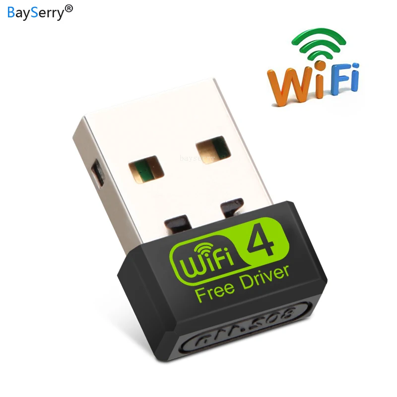 150Mbps Network Mini WiFi Adapter USB WiFi USB Adapter Free Driver Wi Fi Dongle Card Ethernet Wireless Wi-Fi Receiver for PC USB
150Mbps Network Mini WiFi Adapter USB WiFi USB Adapter Free Driver Wi Fi Dongle Card Ethernet Wireless Wi-Fi Receiver for PC USB