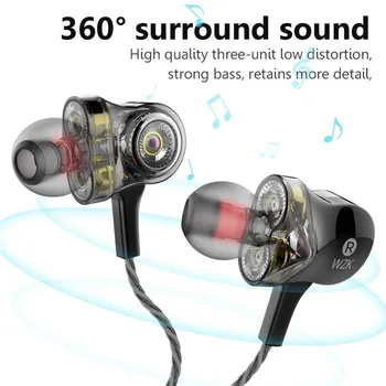 New Wired Headset Earphone with Dynamic In-ear Earphones Headsets Earbuds for Phone ecouteur filaire auriculares con cable 
New Wired Headset Earphone with Dynamic In-ear Earphones Headsets Earbuds for Phone ecouteur filaire auriculares con cable
