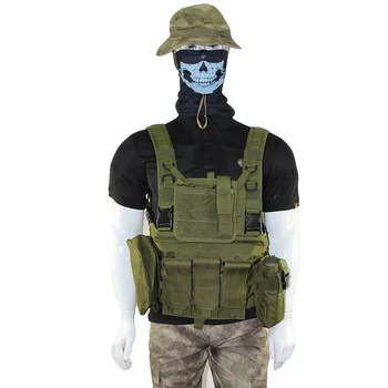 Military Tactical Vest Army Paintball MOLLE Carrier Airsoft Combat Vest Black Green Tan
Military Tactical Vest Army Paintball MOLLE Carrier Airsoft Combat Vest Black Green Tan
