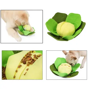 Pet Cabbage Snuffle Mat Dog Foraging Mat Training Slow Food Dog Bowl Puzzle Toy H7EA
Pet Cabbage Snuffle Mat Dog Foraging Mat Training Slow Food Dog Bowl Puzzle Toy H7EA