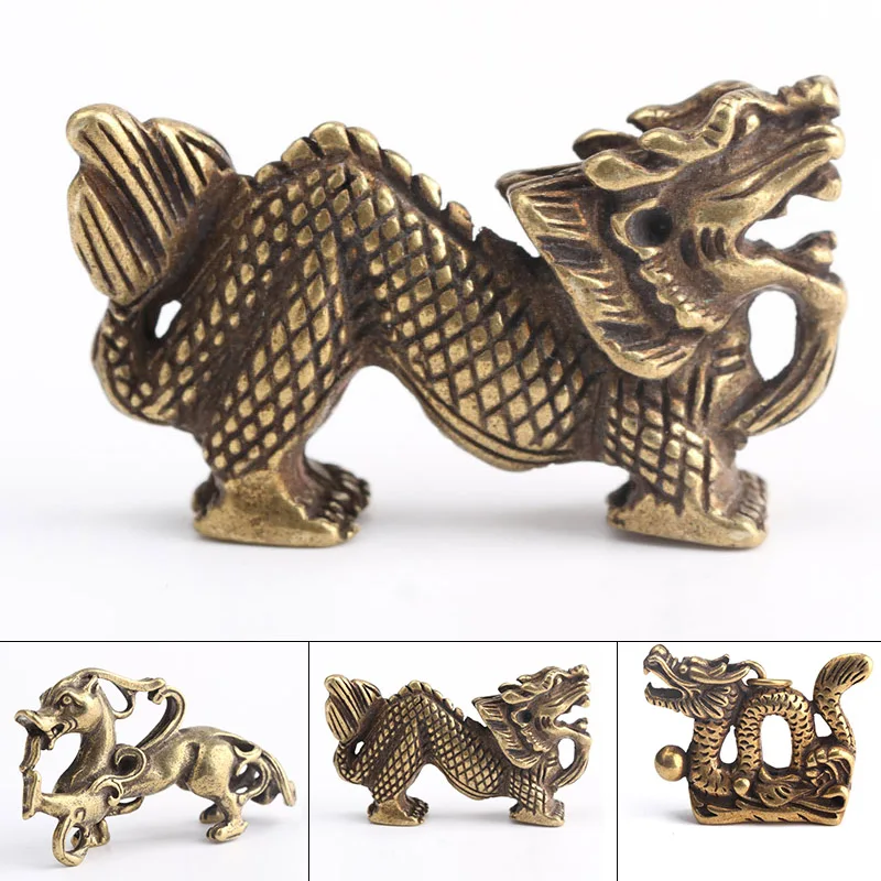 1pcs Handmade Crafts Pure Copper Mini Dragon Animal Carved Ornaments Small Statue Figurine Miniature Home Table Decoration
1pcs Handmade Crafts Pure Copper Mini Dragon Animal Carved Ornaments Small Statue Figurine Miniature Home Table Decoration