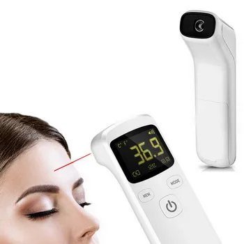 Forehead Non-contact Infrared body Thermometer ABS for Adults and Children with Lcd Display Digital Laser Temperature Tool 1set
Forehead Non-contact Infrared body Thermometer ABS for Adults and Children with Lcd Display Digital Laser Temperature Tool 1set