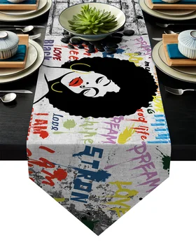 Black Girl Graffiti Sexy Lips Table Runner Table Flag Home Party Decorative Tablecloth Table Runners
Black Girl Graffiti Sexy Lips Table Runner Table Flag Home Party Decorative Tablecloth Table Runners