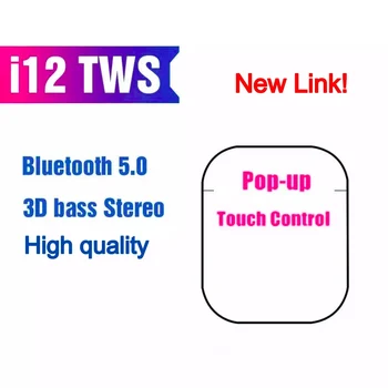 New i12 Tws Wireless Bluetooth 5.0 Mini Earbuds Touch Control Earphones Headsets For Iphone Android PK i30 i60 i14 i18 tws
New i12 Tws Wireless Bluetooth 5.0 Mini Earbuds Touch Control Earphones Headsets For Iphone Android PK i30 i60 i14 i18 tws