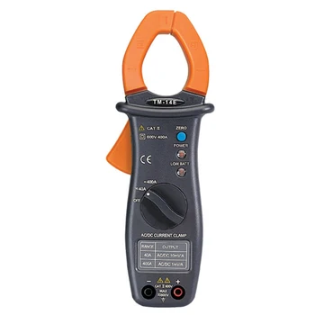 TENTARS TM-14E Profession AC/DC Current Transducer Clamp Meter With Current 40A And 400A, CAT III 600V ,Low Battery Indication.
TENTARS TM-14E Profession AC/DC Current Transducer Clamp Meter With Current 40A And 400A, CAT III 600V ,Low Battery Indication.